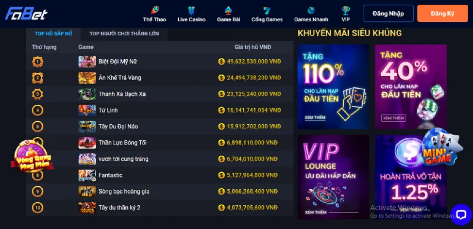 Ưu đãi VIP 33win com 68